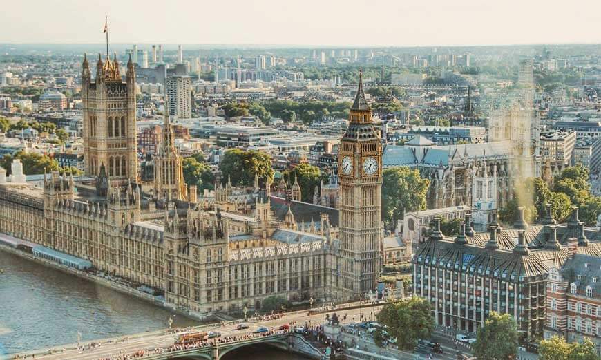 Big Ben and Parliament in London Top 10 attractions to visit in London, UK in 2022