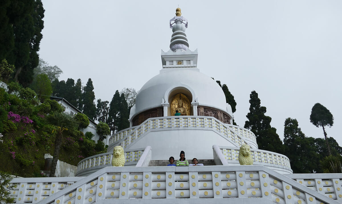 Japanese Buddhist Temple & Peace Pagoda, Darjeeling-Travel India-Travel Asia-Tour Tarzan