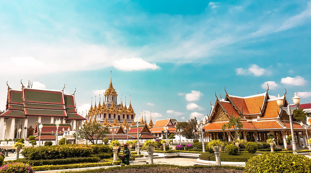 Loha Prasat, Bangkok, Thailand-Travel Thailand-Travel Asia-Tour Tarzan