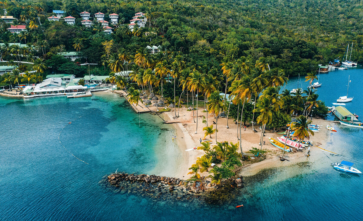 Marigot Bay, Saint Lucia-Most Visiting Place in Caribbean-Travel Caribbean Sea-Tour Tarzan UK Europe USA Asia